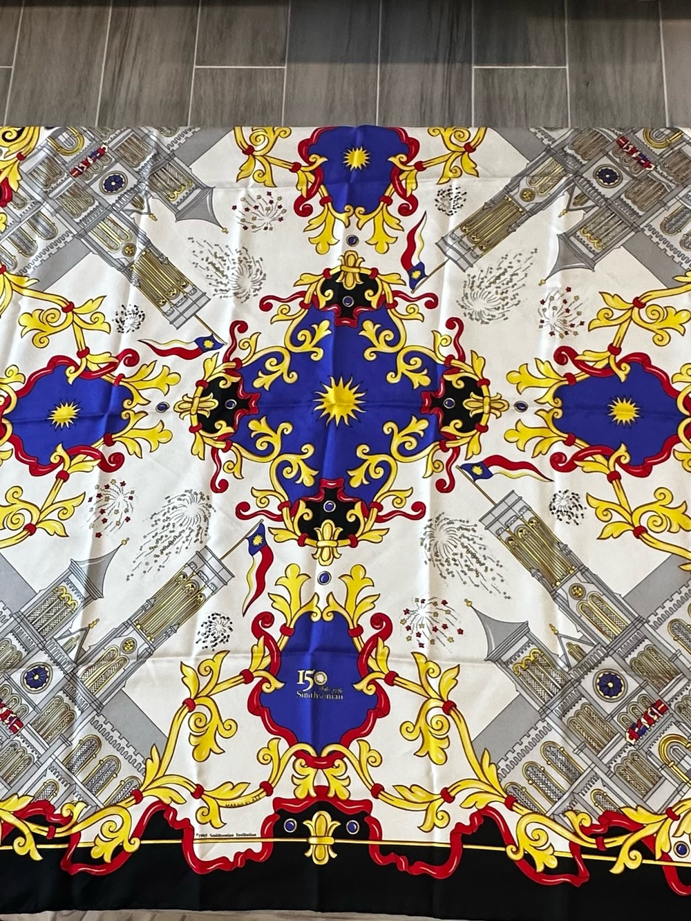 150th Anniversary Commemorative Scarf from the Smithsonian Institution